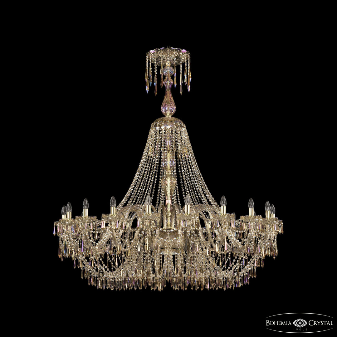 Люстра хрустальная 1403/20/530/XL-160 G M801
