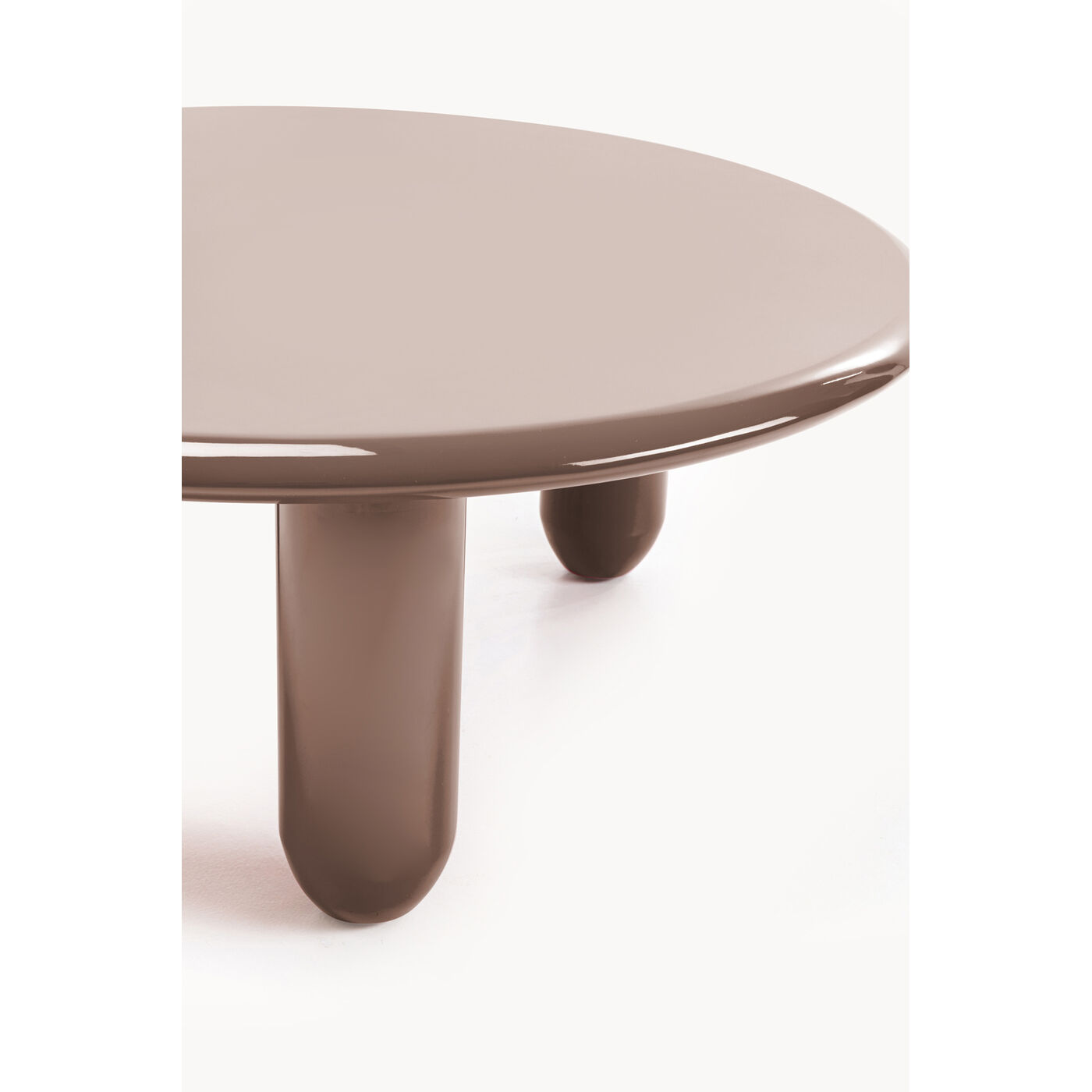 Стол приставной Eliano Red Ø90cm KARE 71258
