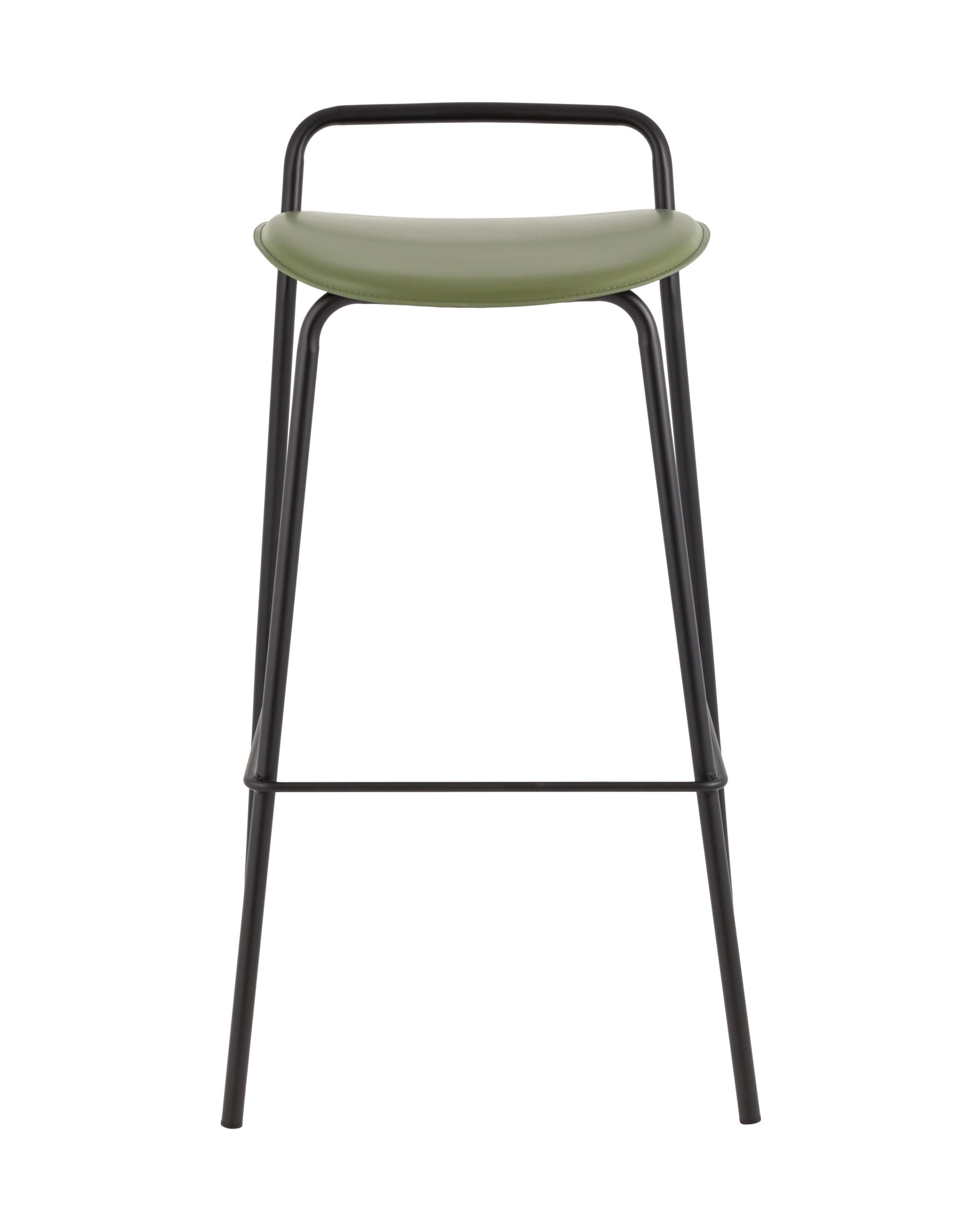Стул барный Mantis экокожа зеленый Stool Group