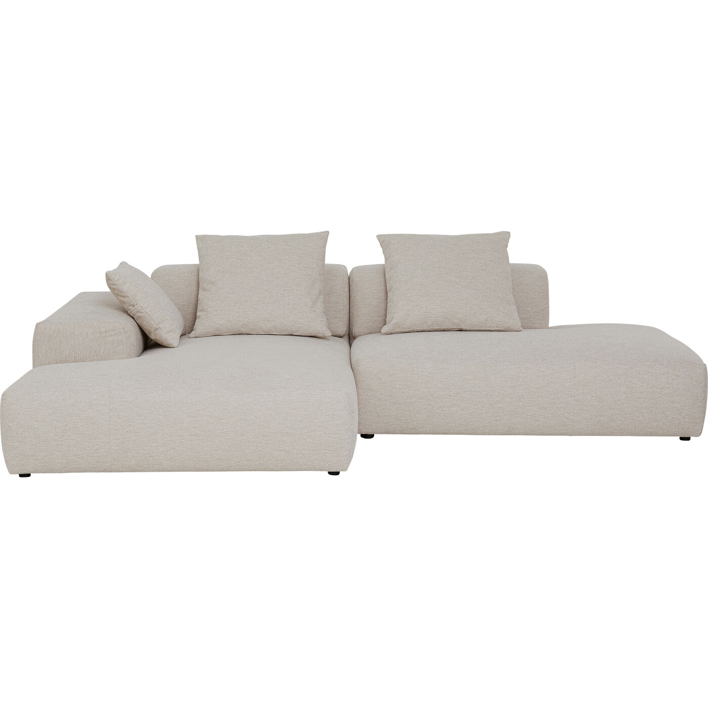 Диван левосторонний угловой Laguna Creme left KARE 70465