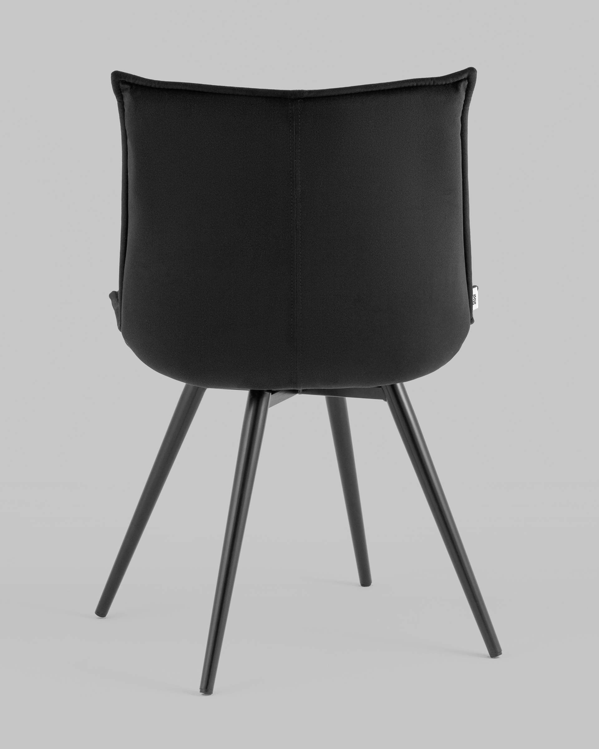 Стул вращающийся Робб велюр черный Stool Group