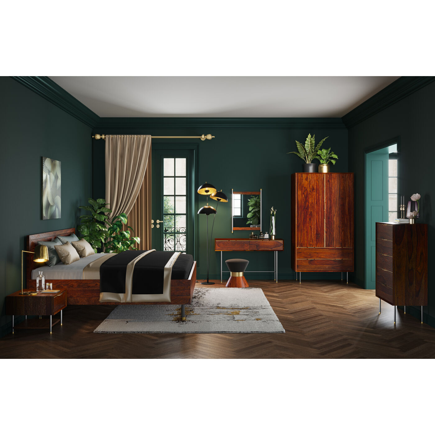 Кровать (каркас без основания) KARE Ravello 85517