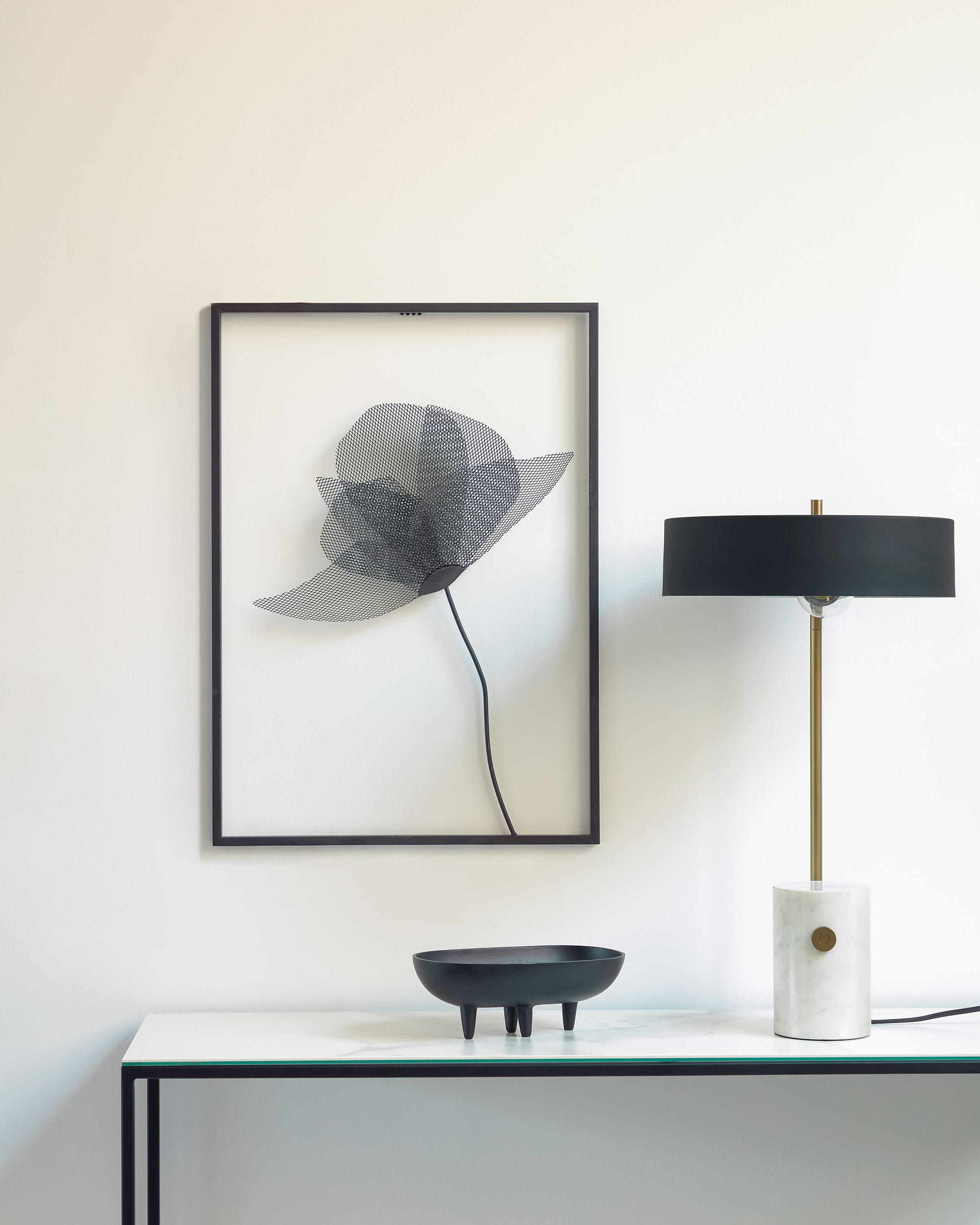 Консоль Rewena с керамической отделкой Kalos Blanco 110 x 75 см La Forma (ex Julia Grup)