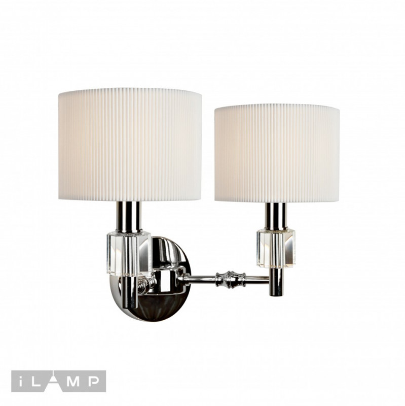 Бра iLamp W2404-2 Nickel