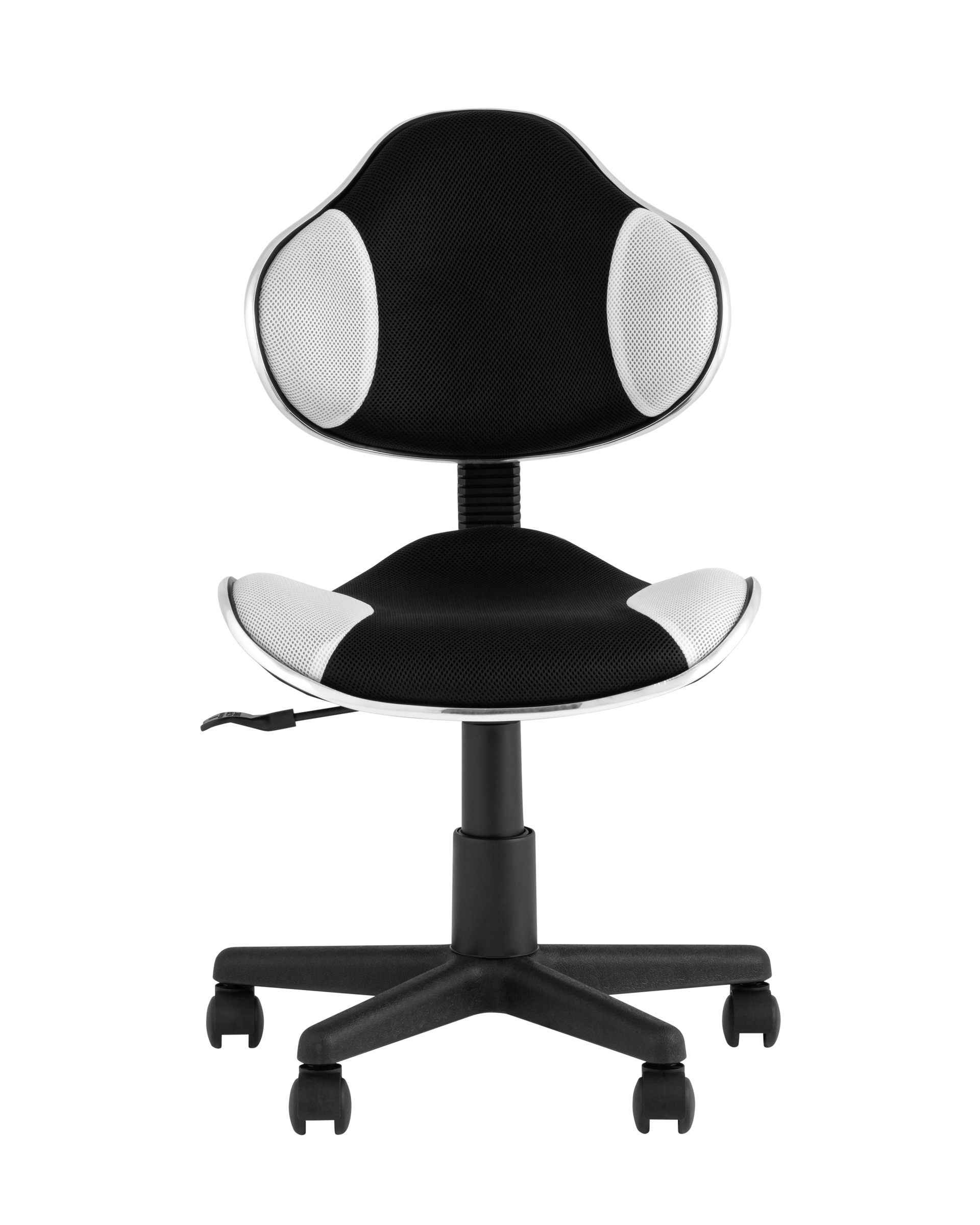 Стул офисный QZY черно-белый Stool Group