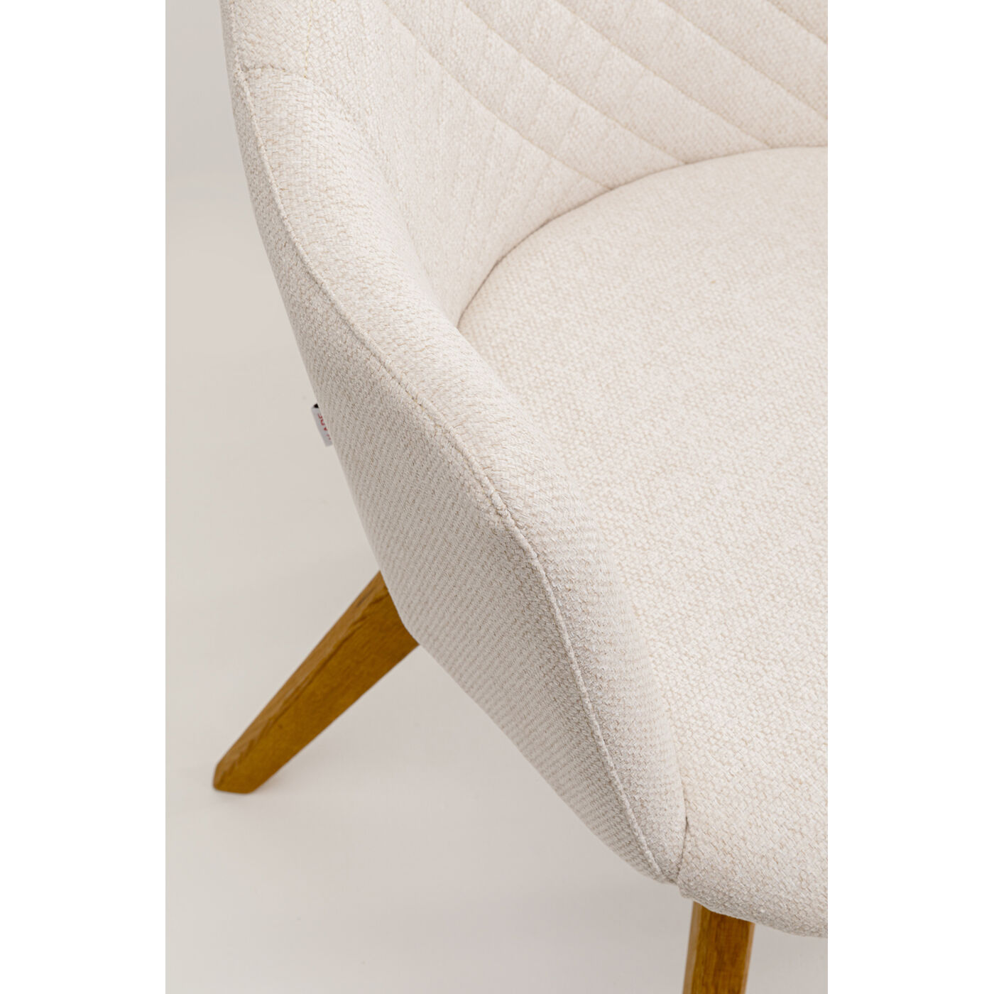 Стул вращающийся Coco Wood Cream KARE 70740