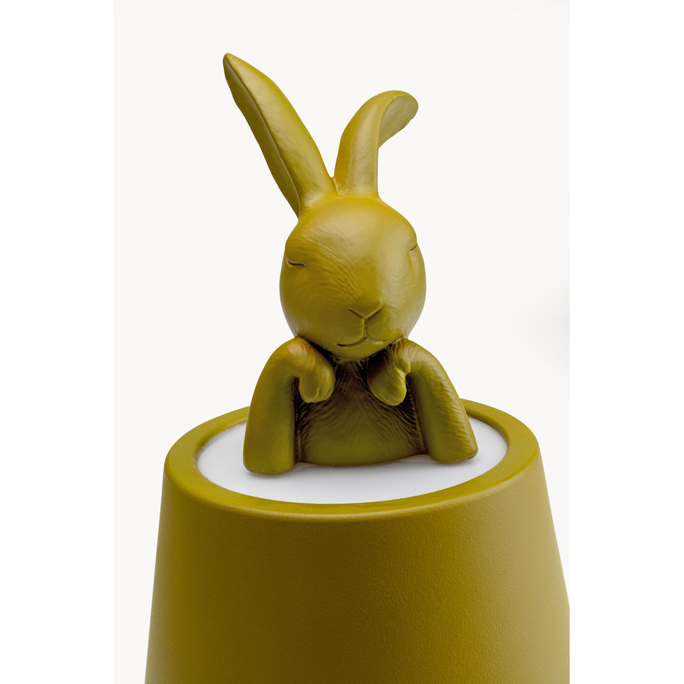 Светильник настольный Animal Rabbit LED Grey 29cm KARE 58429