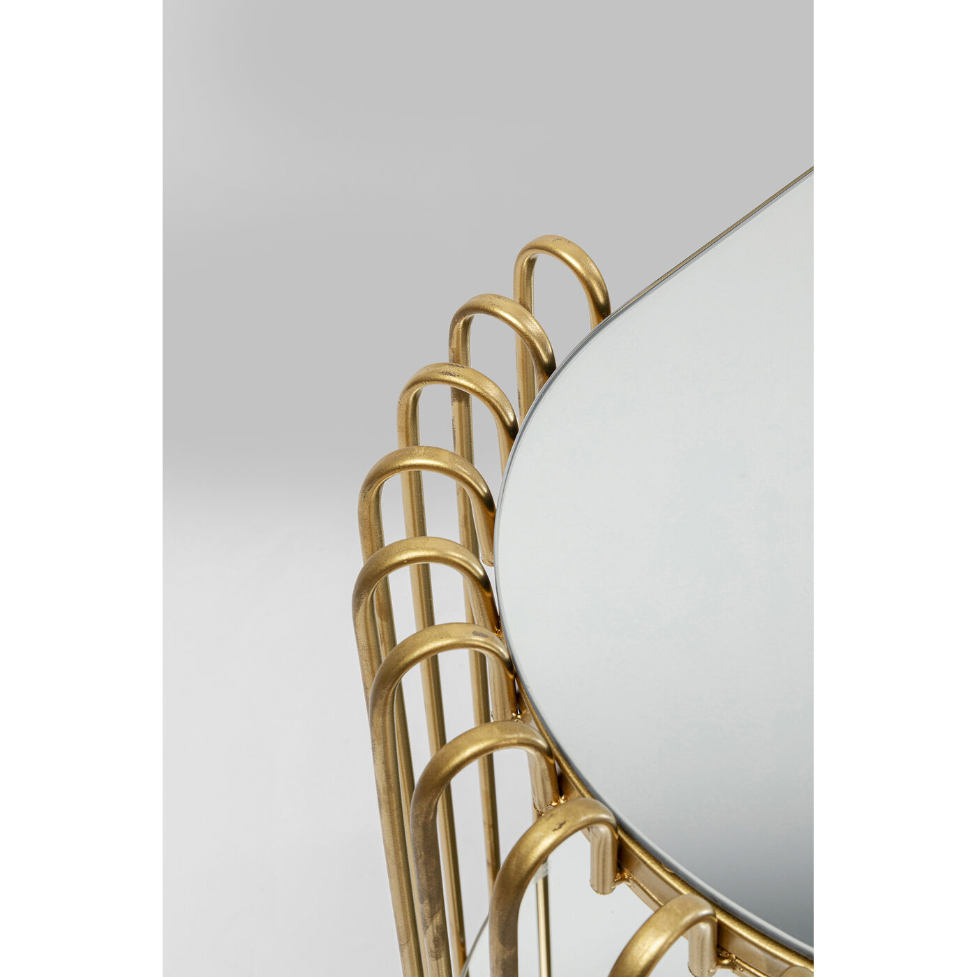 Консоль Wire Brass 81x78 см KARE 87707