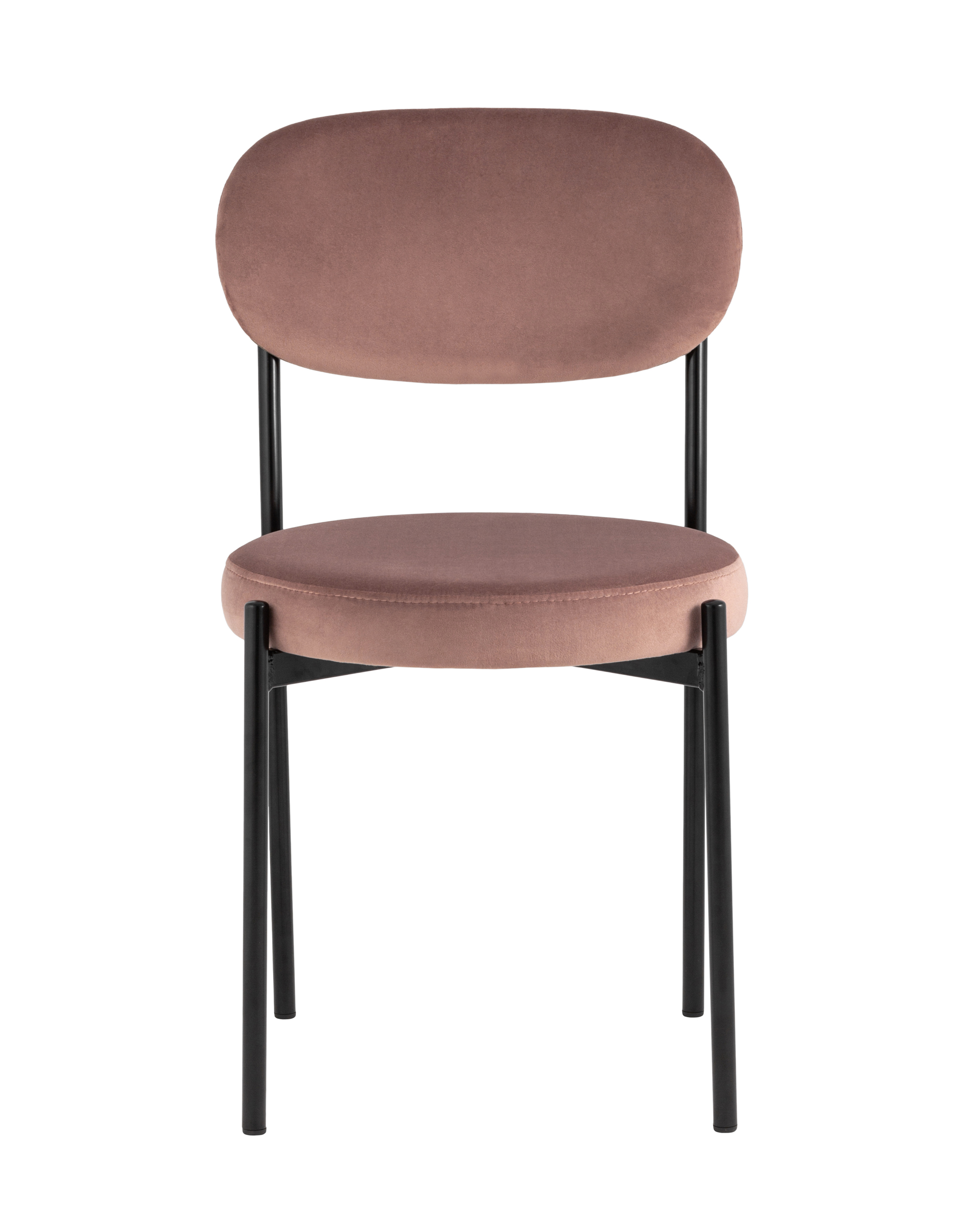 Стул Бриф NEW велюр пыльно-розовый Stool Group