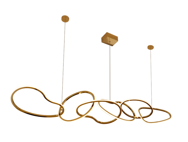 Подвесная люстра Newport 15326/S champagne gold