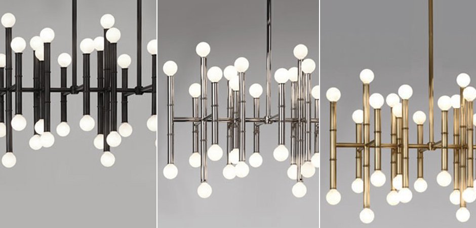 Люстра Meurice Rectangular Chandelier Jonathan Adler by ImperiumLoft