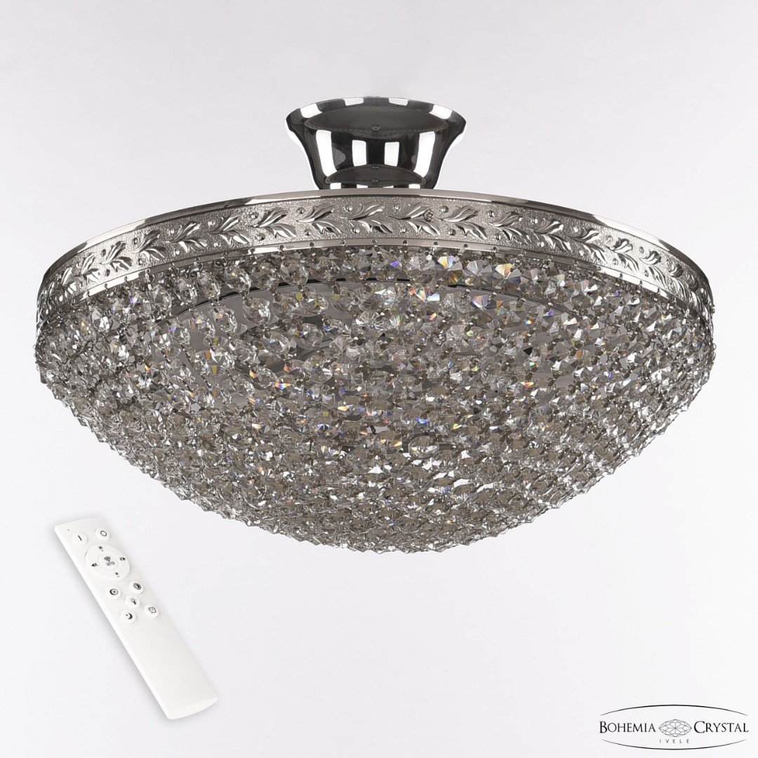 Люстра светодиодная хрустальная 19321/35IV/LED-DIM Ni Bohemia Ivele Crystal