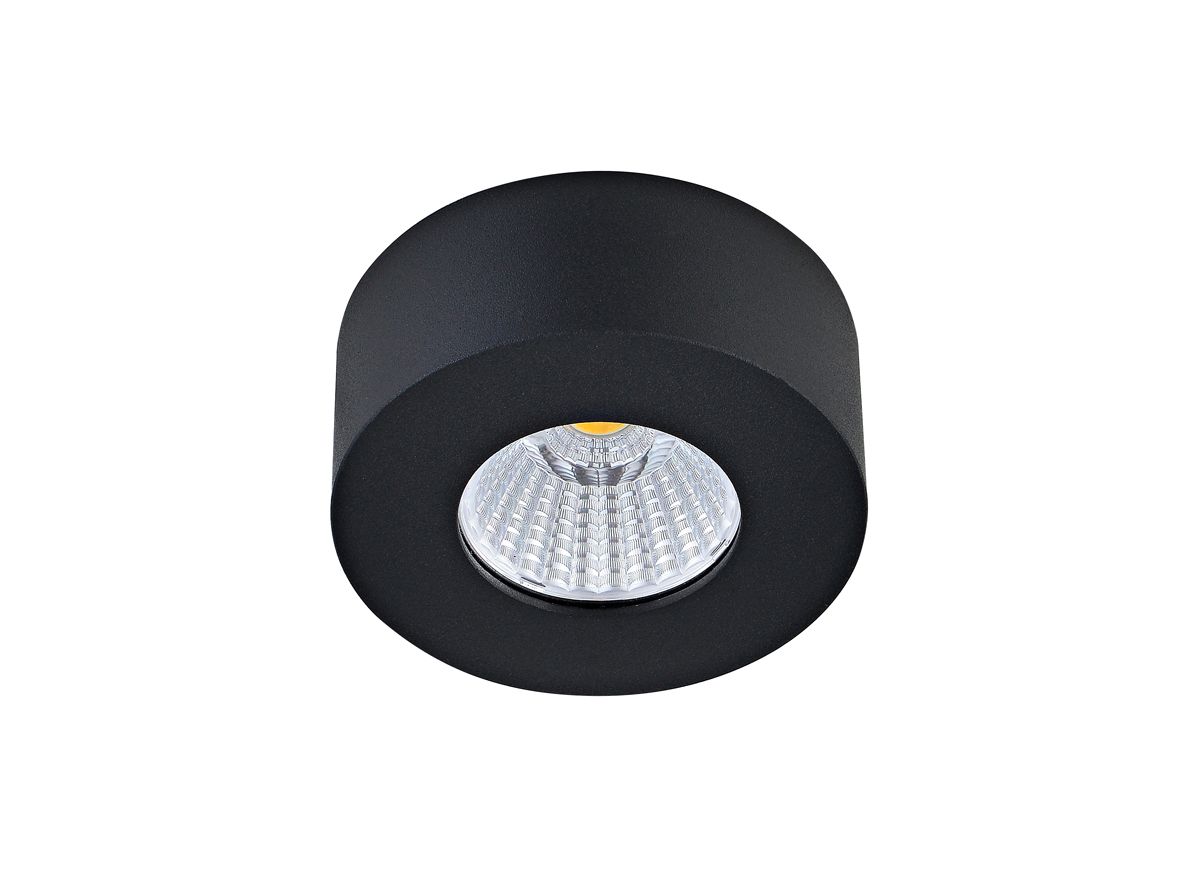 Накладной светодиодный светильник Donolux DL18812/7W Black R