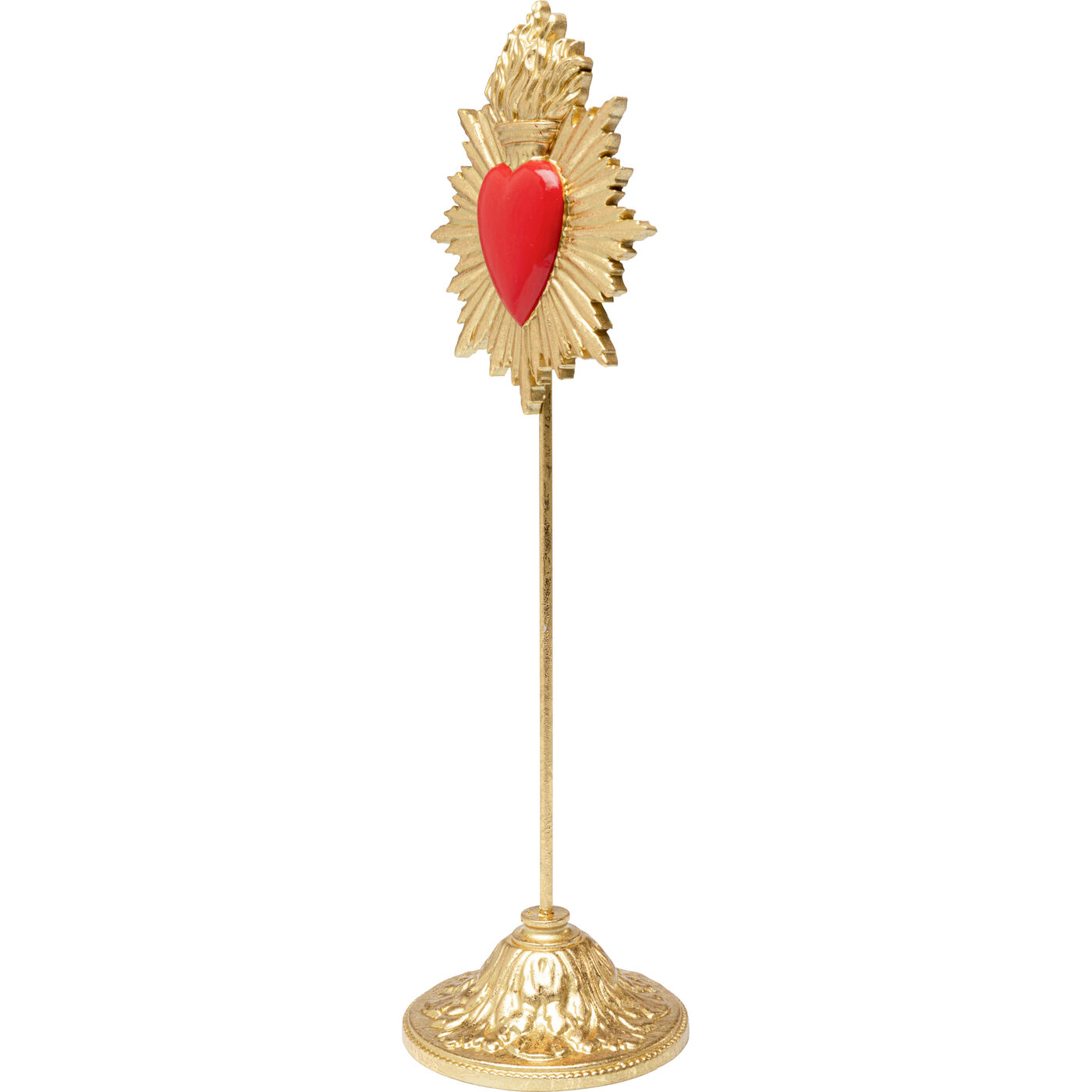 Объект декоративный Flaming Heart 31cm KARE 57695