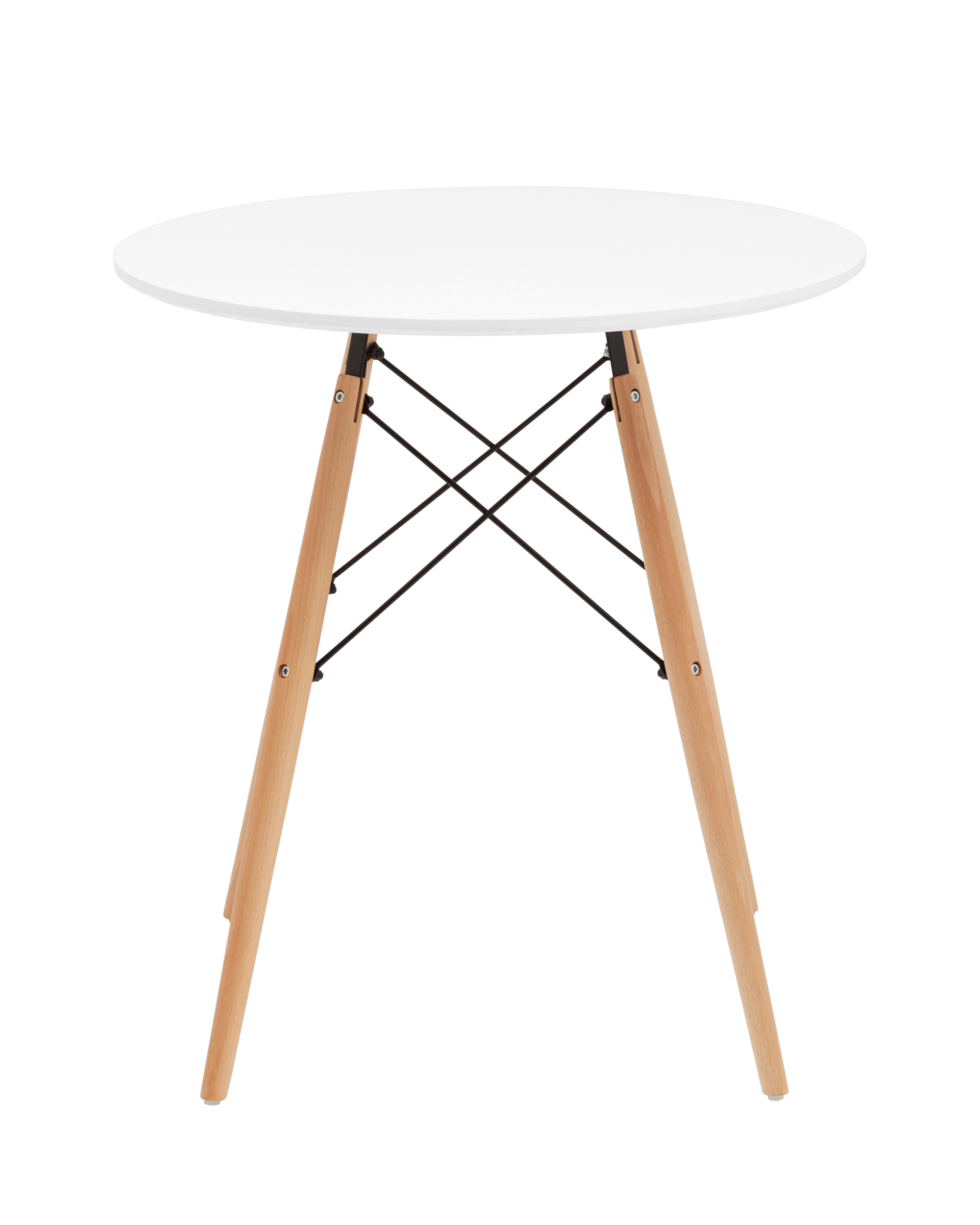 Стол круглый Eames DSW NEW D70 белый Stool Group
