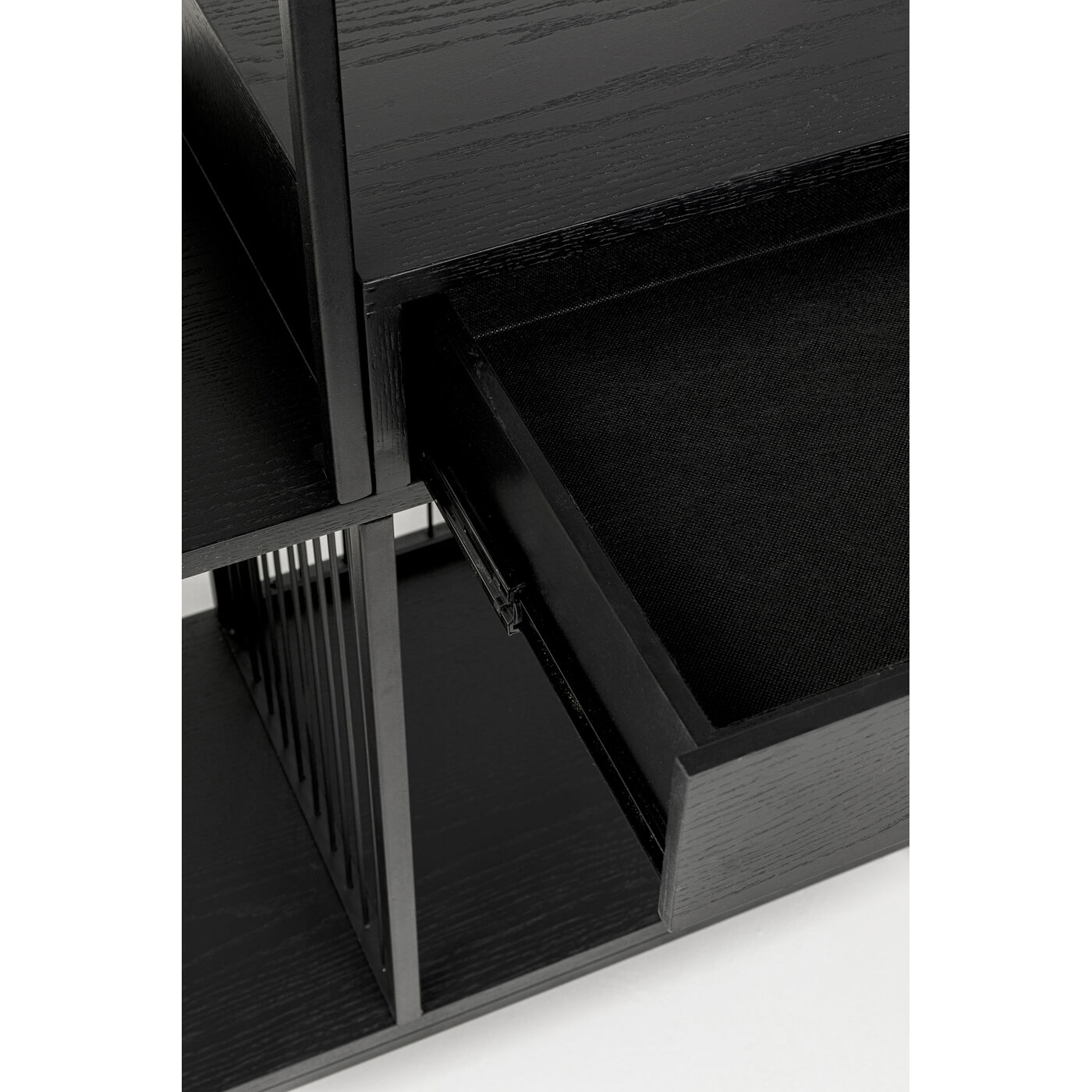 Стеллаж Bologna Black 125x200 см KARE 87952