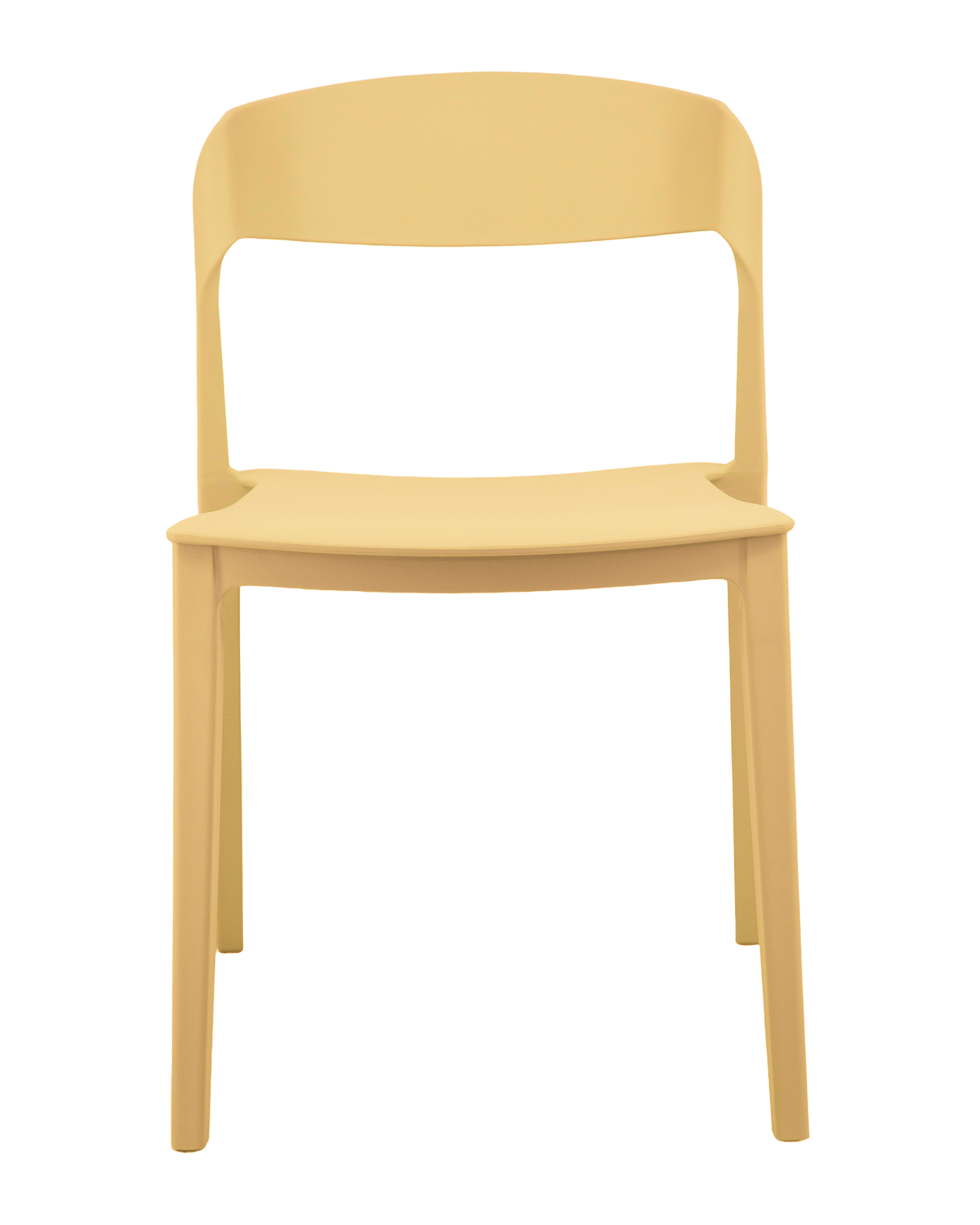 Стул Moris пластик бледно-желтый Stool Group