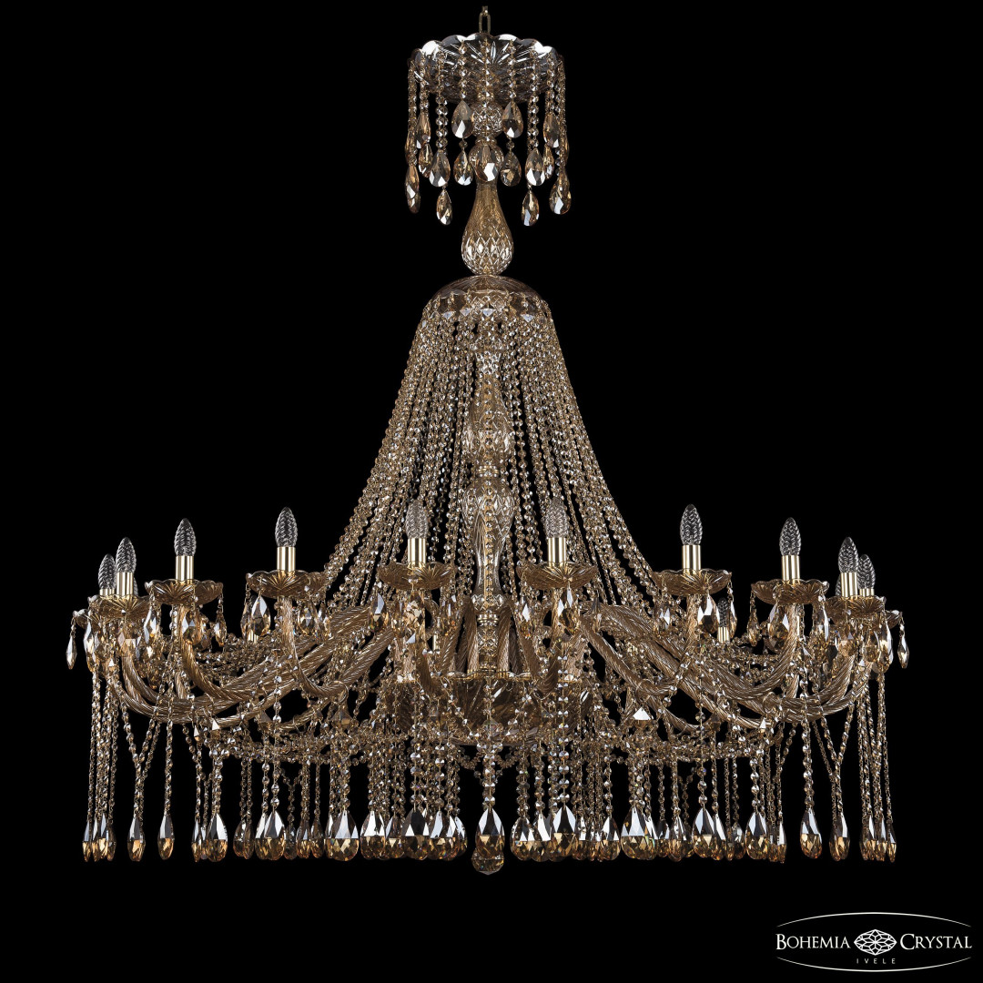 Люстра хрустальная 1413/20/530/XL-158 G M721