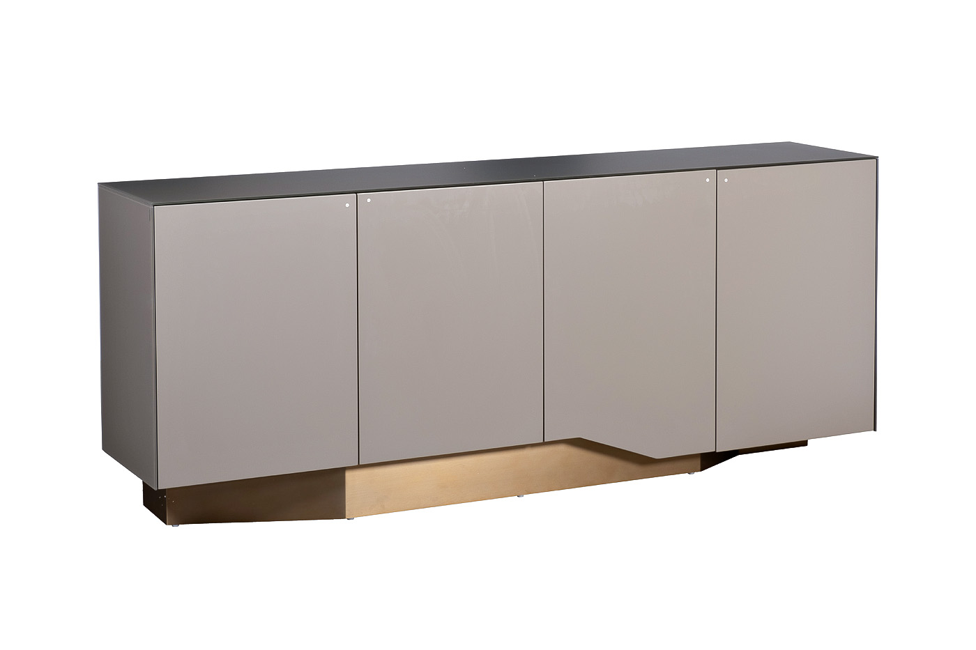 Комод со стеклянной столешницей Garda Decor 58DB-19012