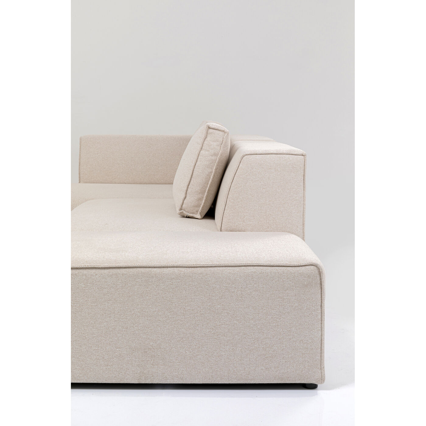 Диван угловой левосторонний Infinity Ottomane Creme Left KARE 85493