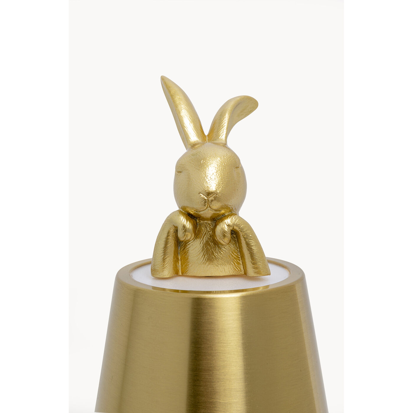 Светильник настольный Animal Rabbit LED Gold 29cm KARE 58318