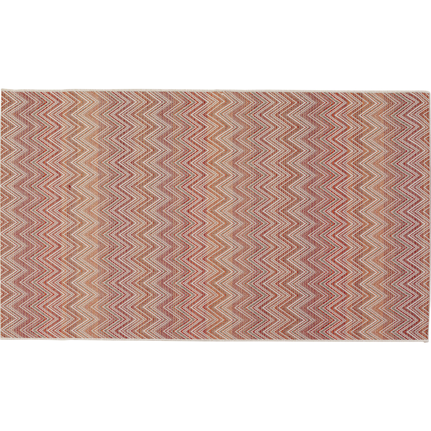 Ковер уличный Zigzag Red 230x330 см KARE 56149