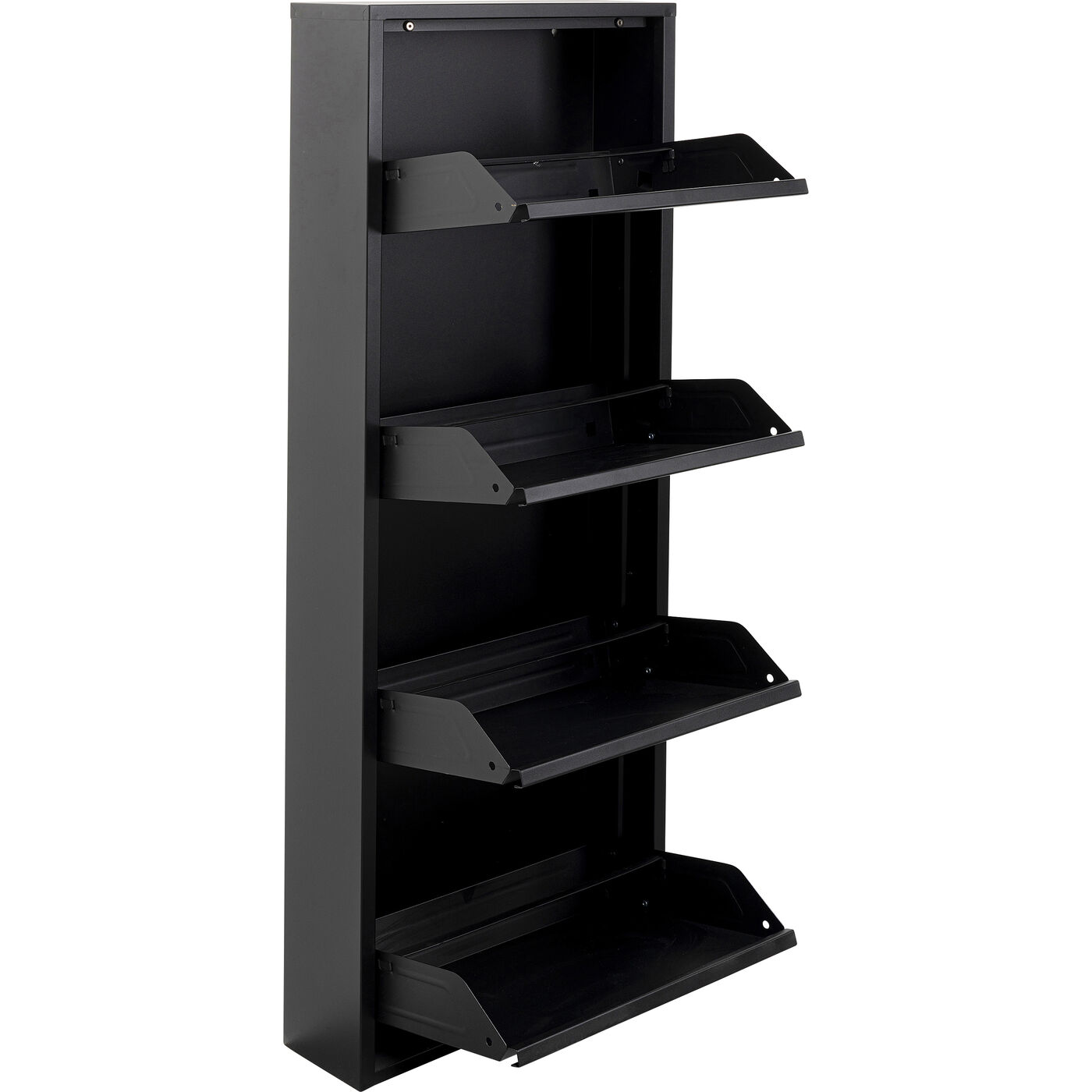 Обувница Caruso 4 Black (MO) KARE 88049