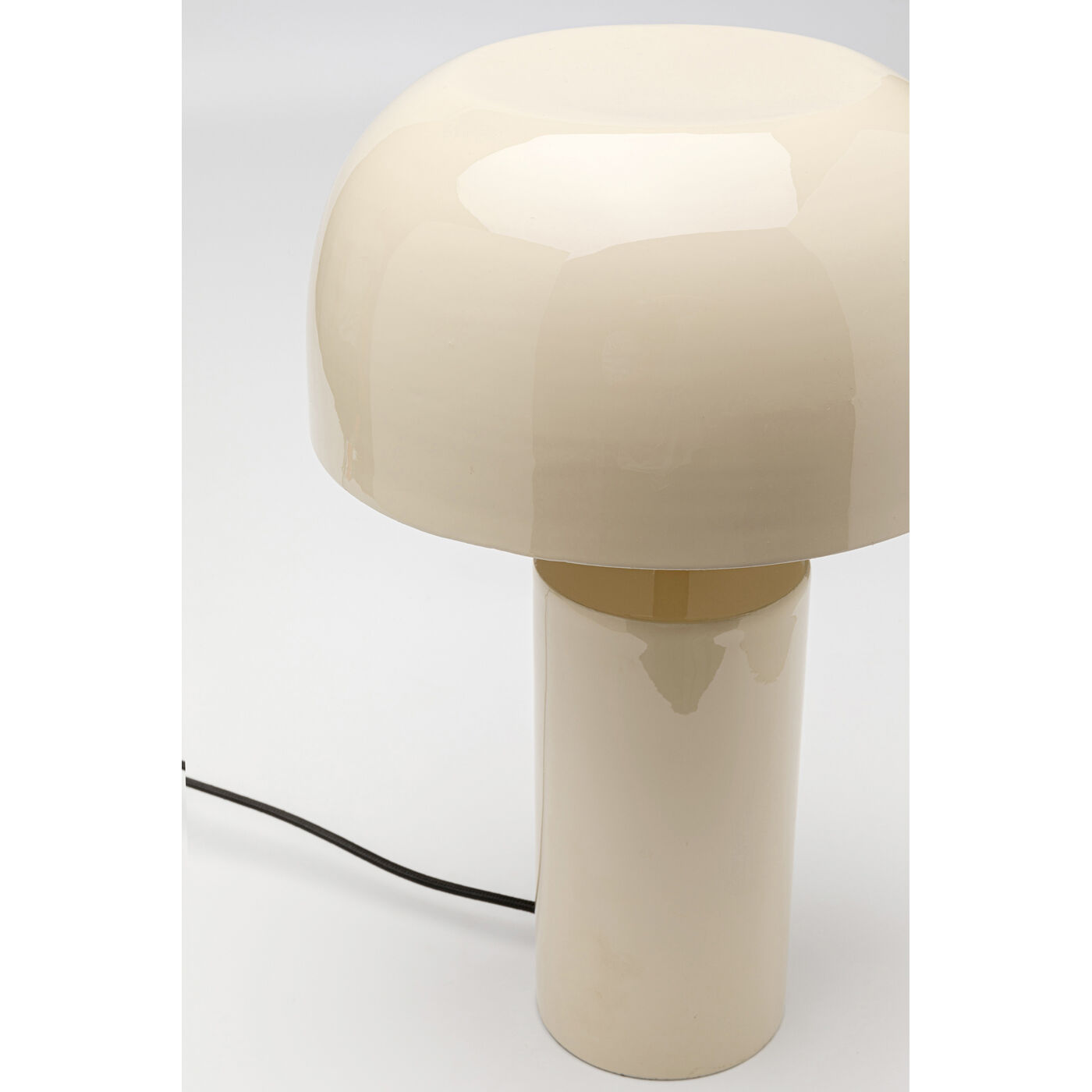 Светильник настольный Loungy Ecru White 38cm KARE 56560