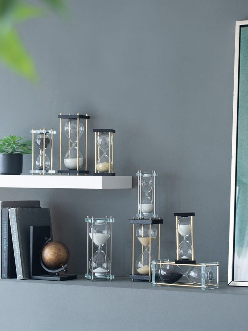 Декоративное изделие Песочные часы Glasar 75982-BLTN