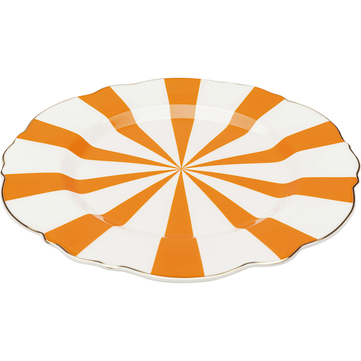 Тарелка Harlequin Orange Ø22cm KARE 56992