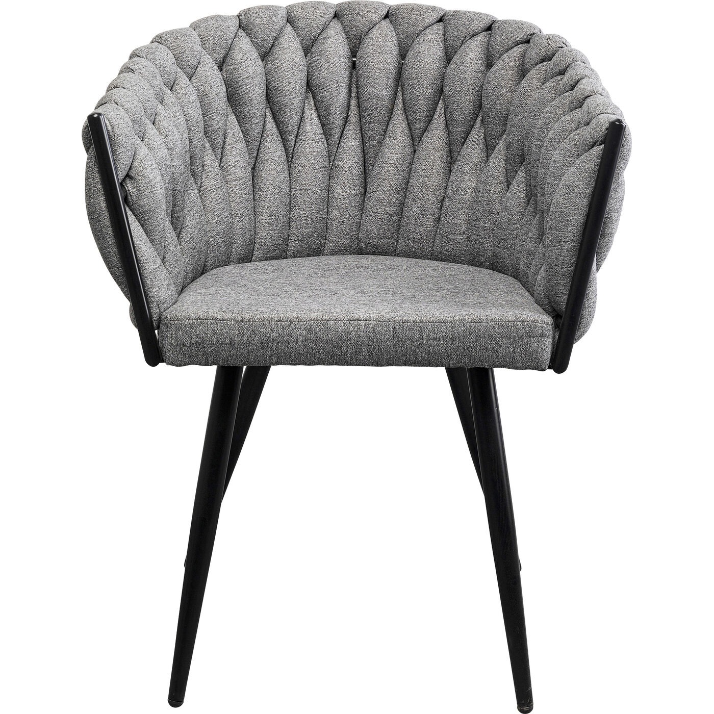 Стул с подлоктниками Dean Grey KARE 87991