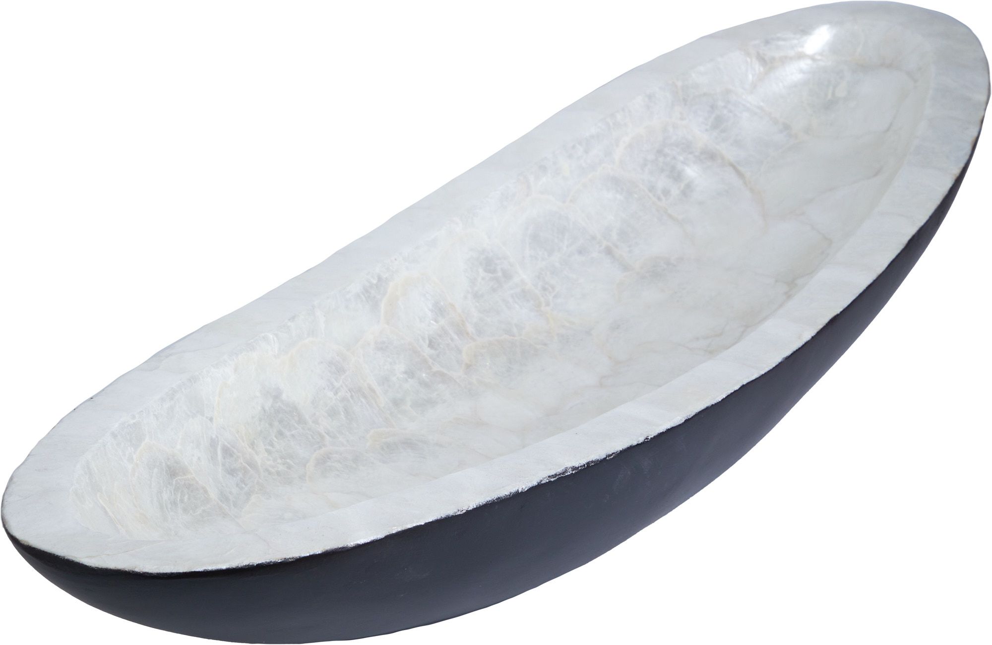 Блюдо декоративное с отделкой раковинами устриц Glasar 67-009