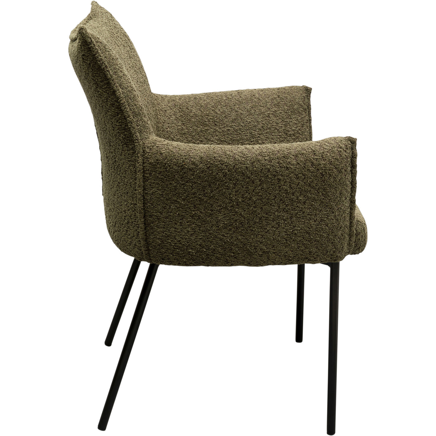 Стул с подлокотниками Selma Olive KARE 70253