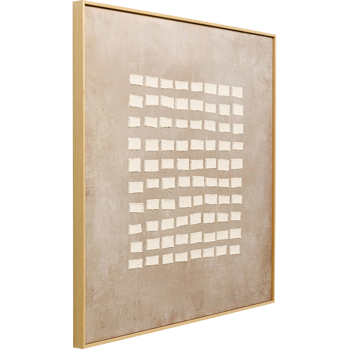 Картина на холсте Art Row Beige 100x100cm KARE 57800