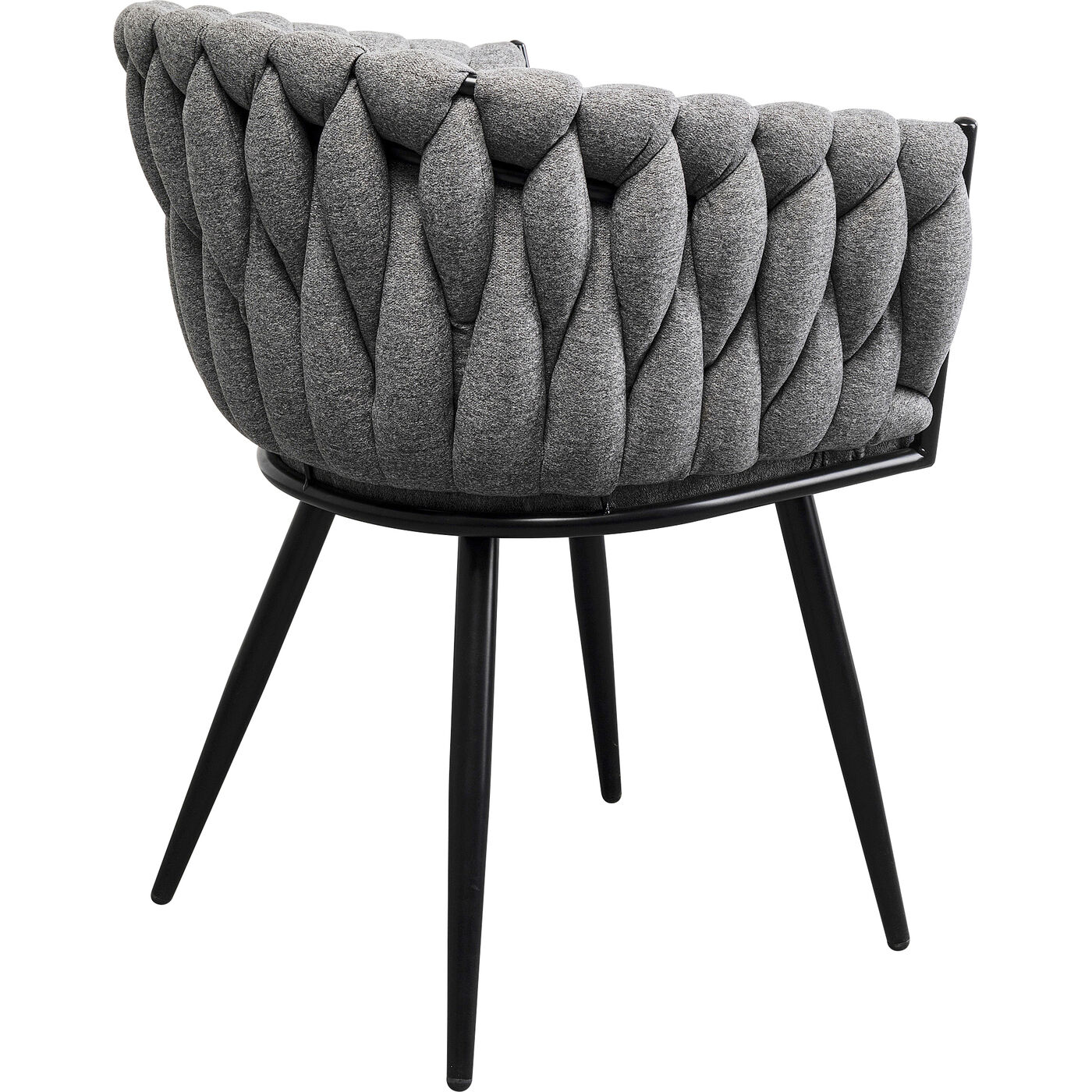 Стул с подлоктниками Dean Grey KARE 87991