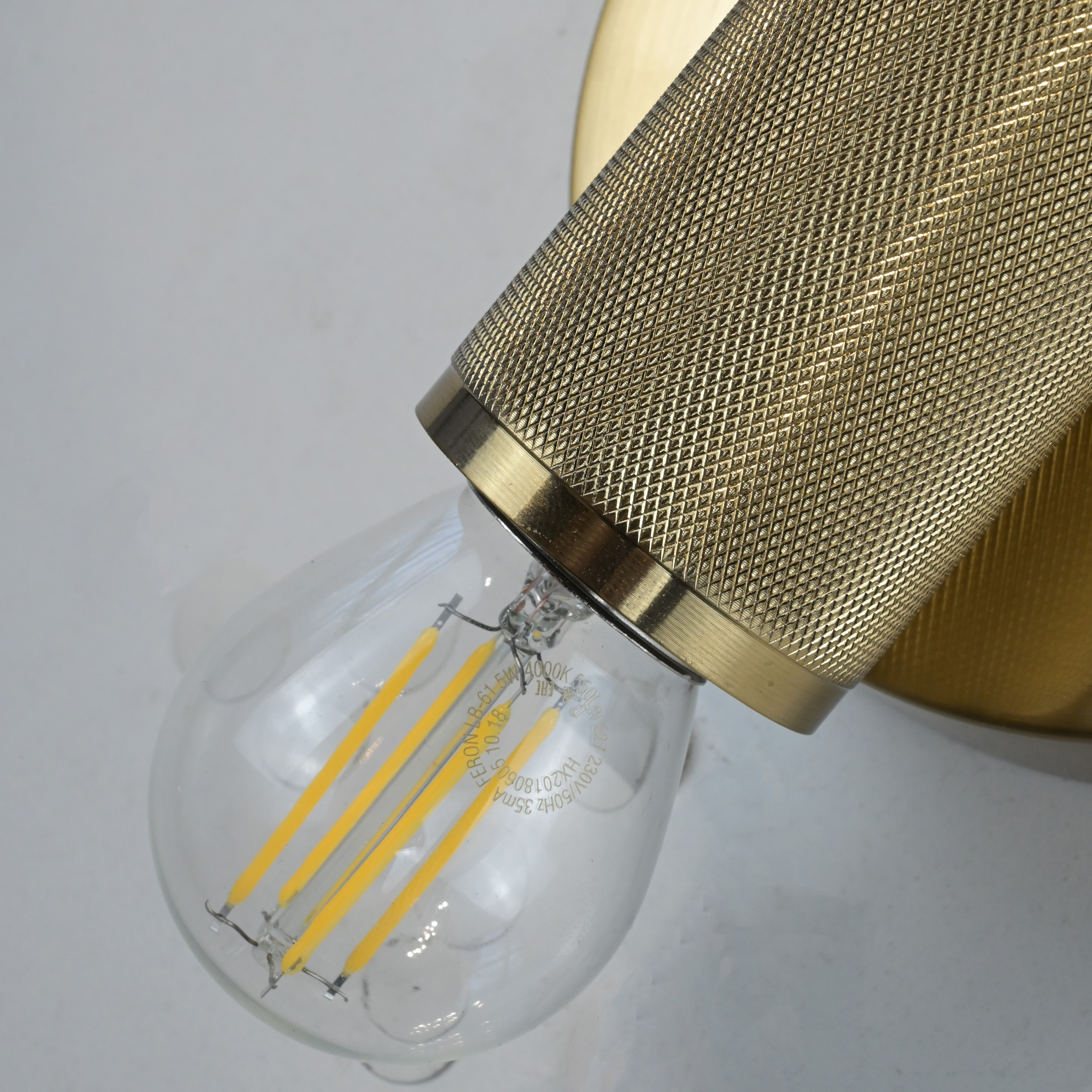 Бра RH Utilitaire Inline Sconce Brass by ImperiumLoft