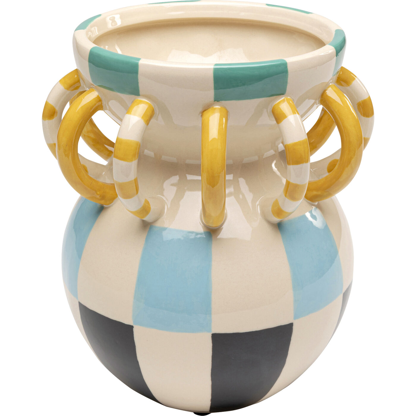 Ваза Harlequin Handle 24cm KARE 57626