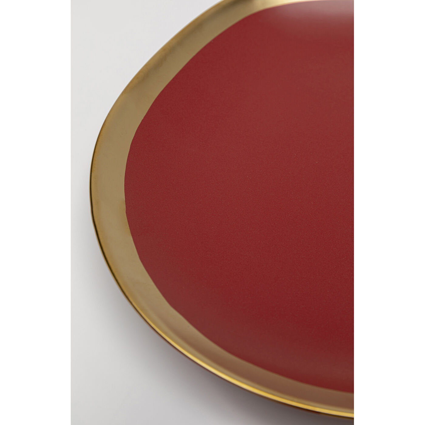 Тарелка Vibrations Red Ø21cm KARE 58151