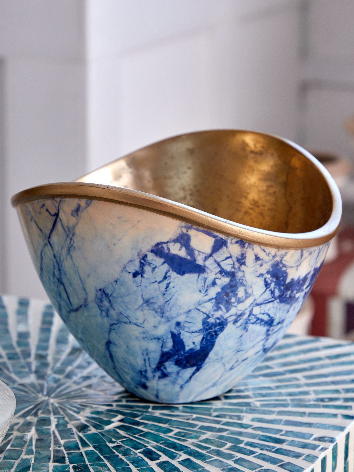Чаша Glasar LB78243-BLUE