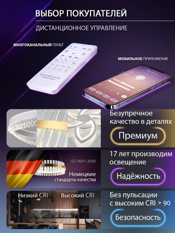 Подвесной светильник Natali Kovaltseva INNOVATION STYLE 83148