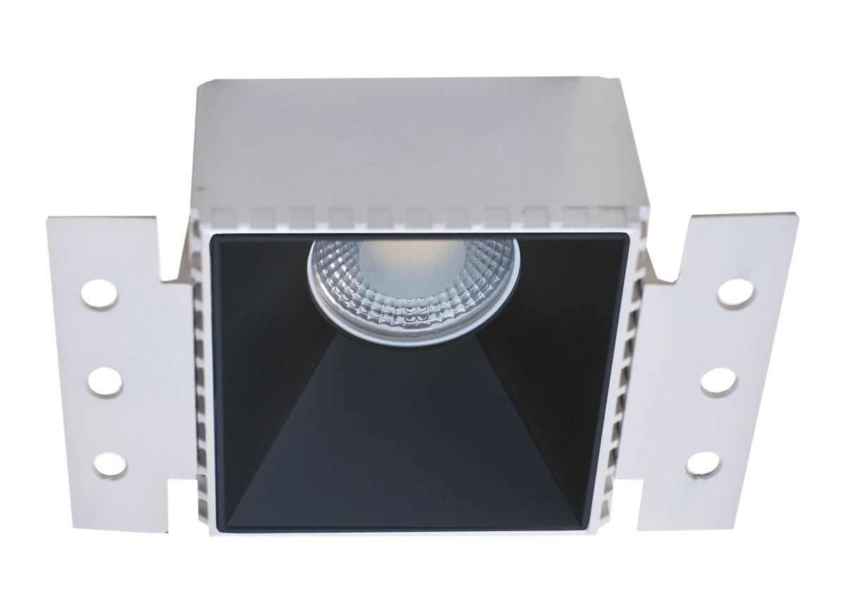 Встраиваемый светодиодный светильник под сменную лампу Donolux DL18892/01SQ Black