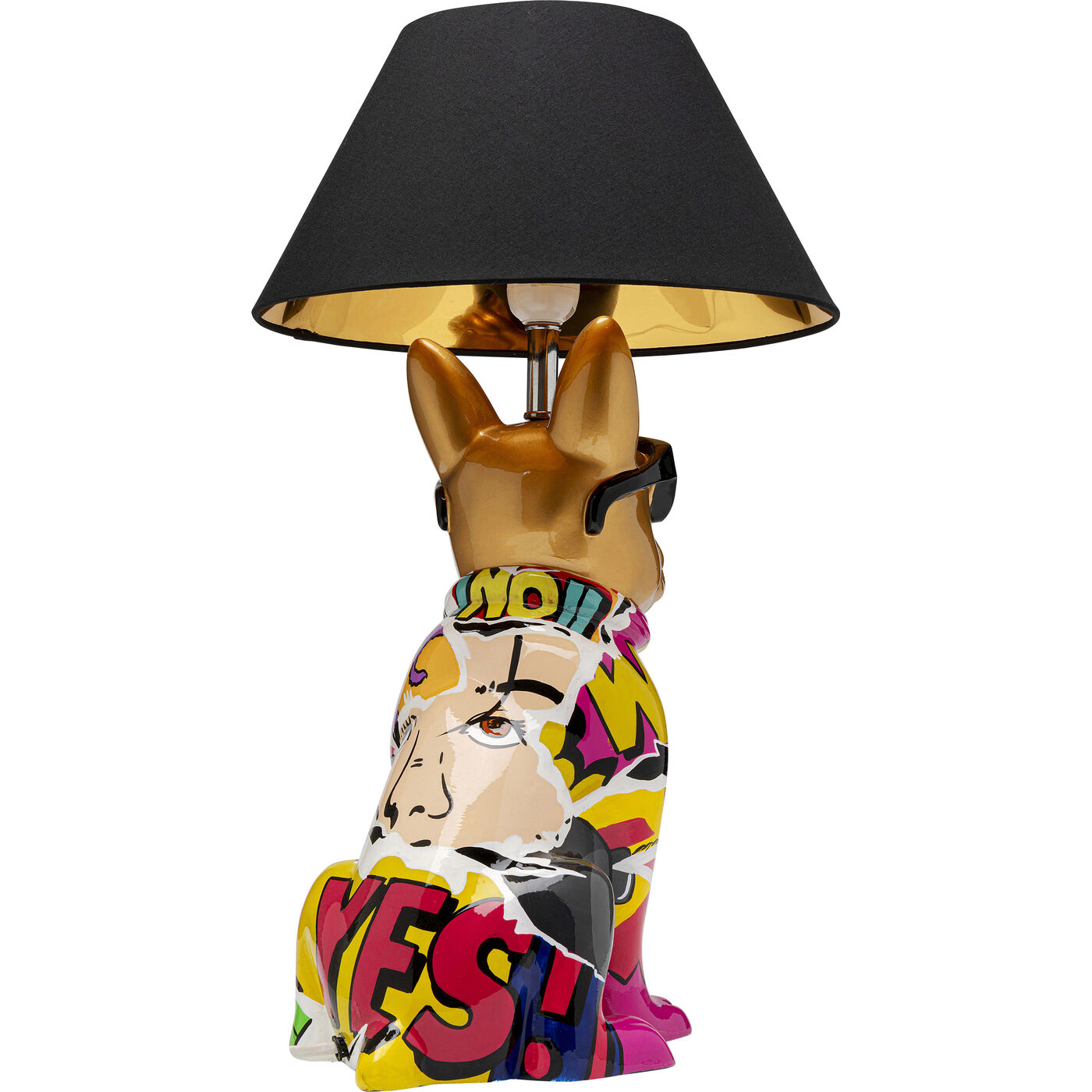 Светильник настольный Graffiti Dog 56cm KARE 57242