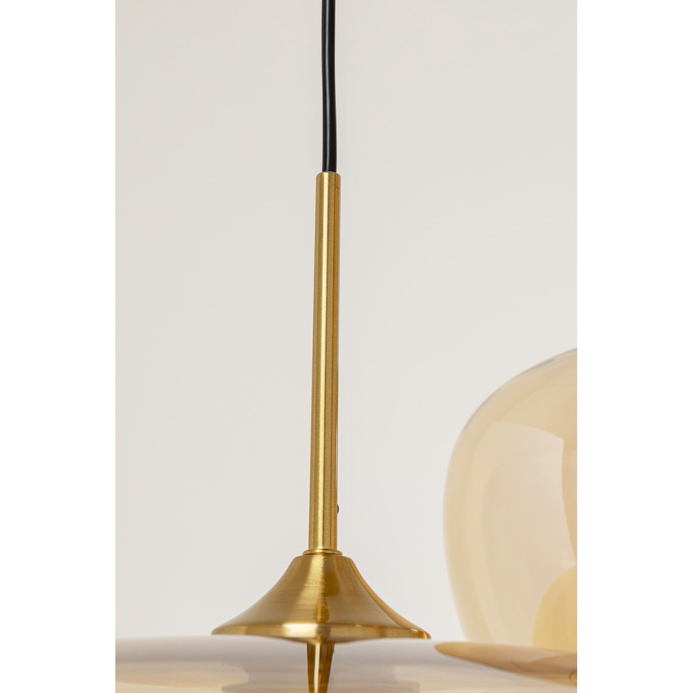 Светильник подвесной Tulip Brass Ø45cm KARE 57504