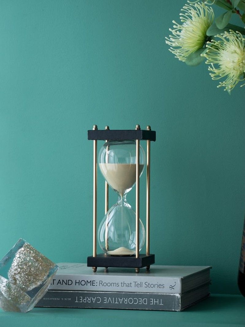 Декоративное изделие Песочные часы Glasar 75982-BLTN