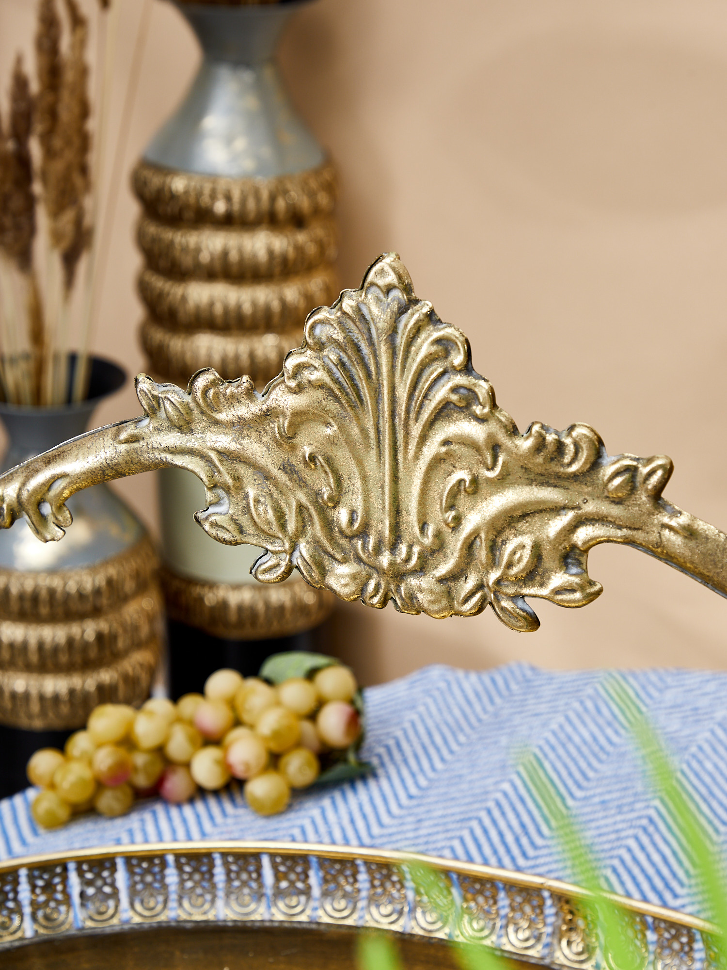 Блюдо с ручкой Эфиопия Glasar 57-245/2