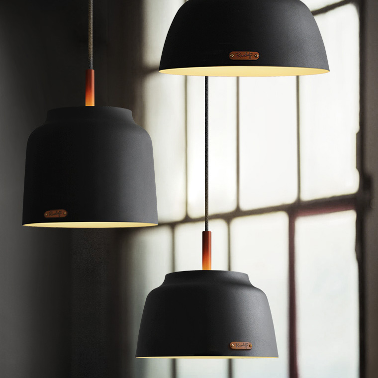 Подвесной светильник RUMLOFT D30 Black by ImperiumLoft
