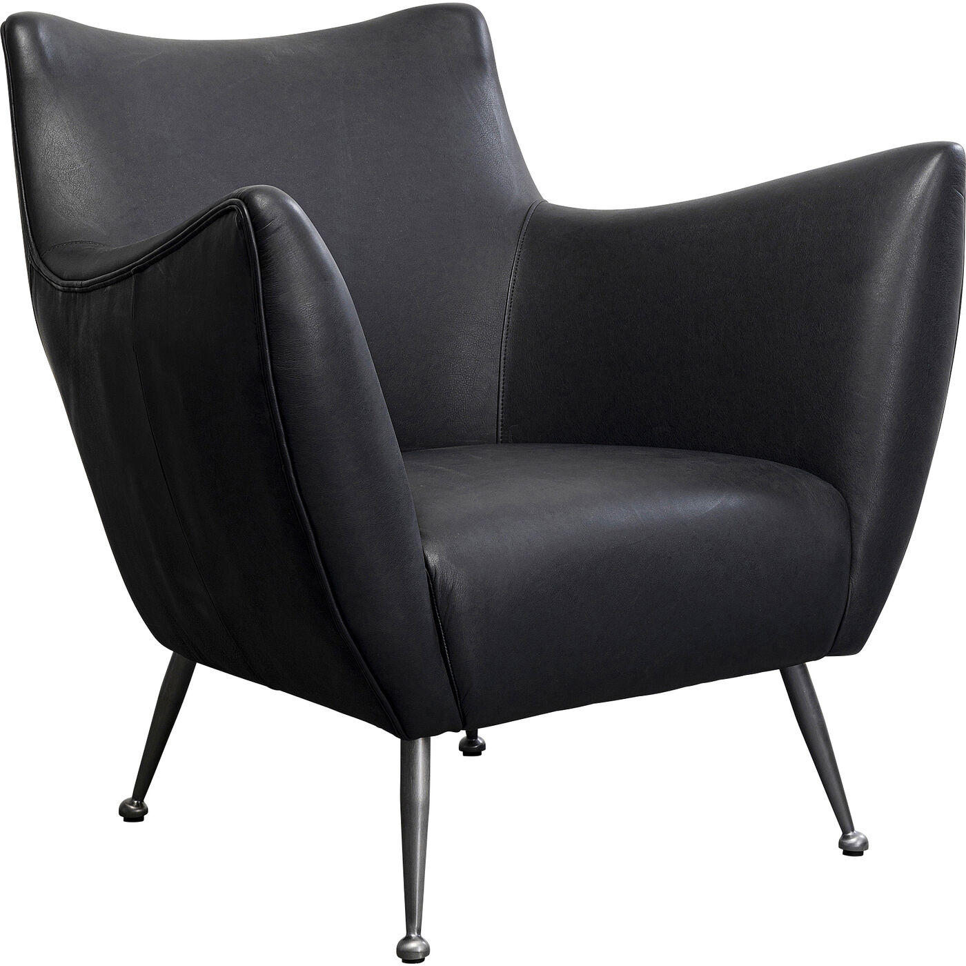 Кресло Goldfinger Black KARE 87905