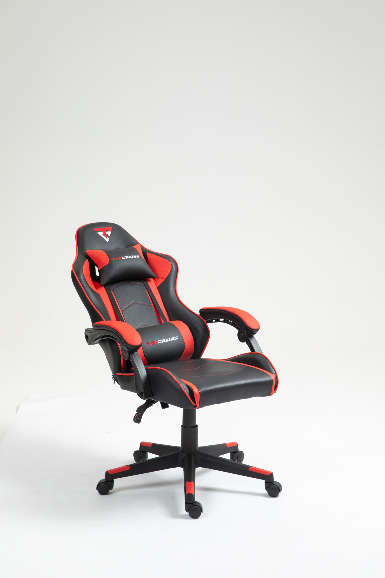 Кресло спортивное TopChairs Shadow черно-красный Stool Group