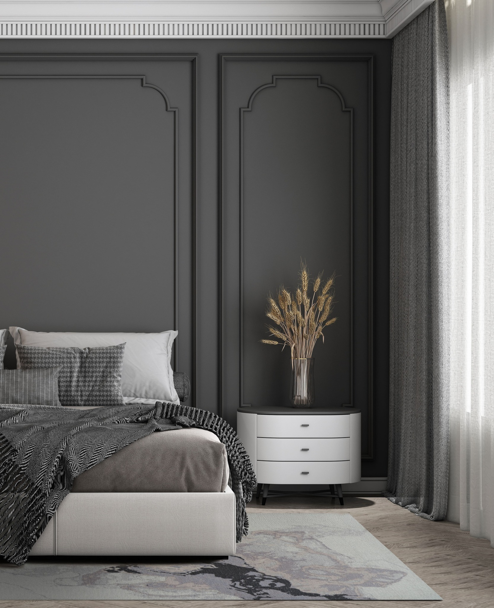 Ковер Carpet Decor Marble Gray C1371