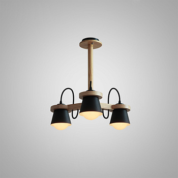 Люстра потолочная NATURA B3 Black by ImperiumLoft